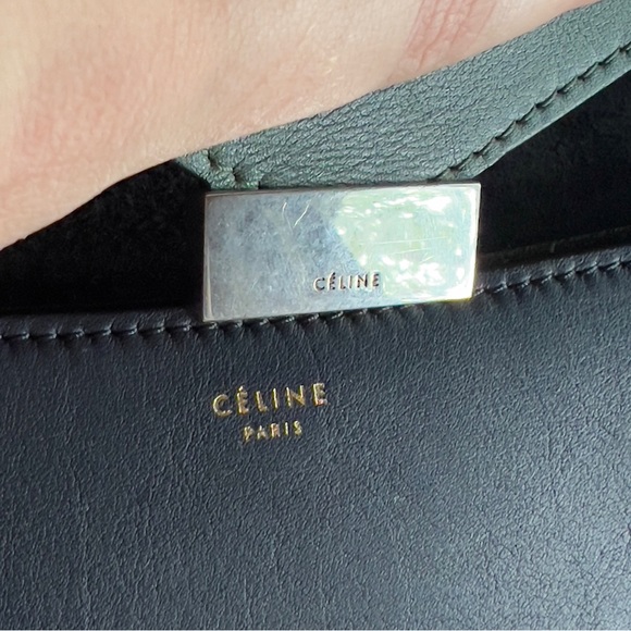 CÉLINE vintage leather shoulder bag - Picture 6 of 7